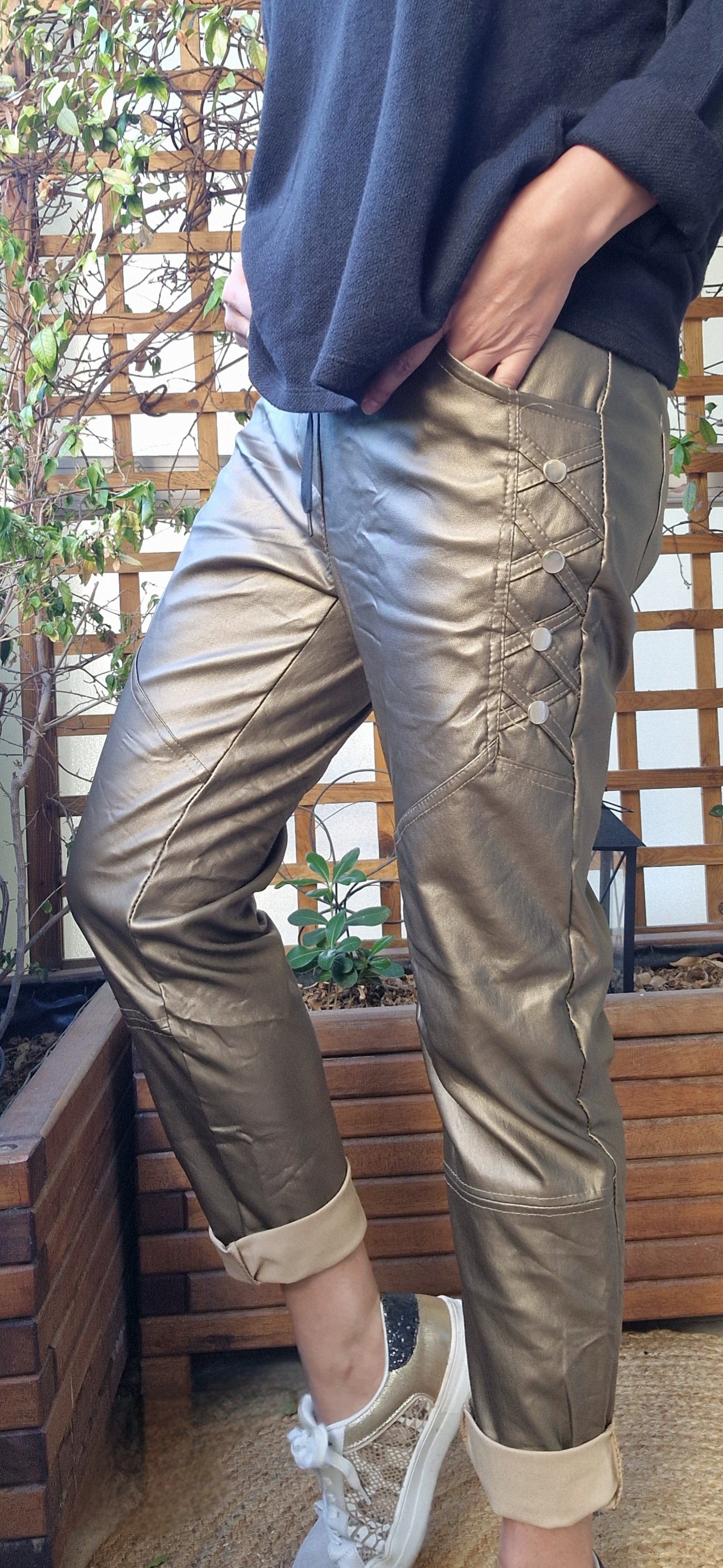 Pantalon ROXANE Gold
