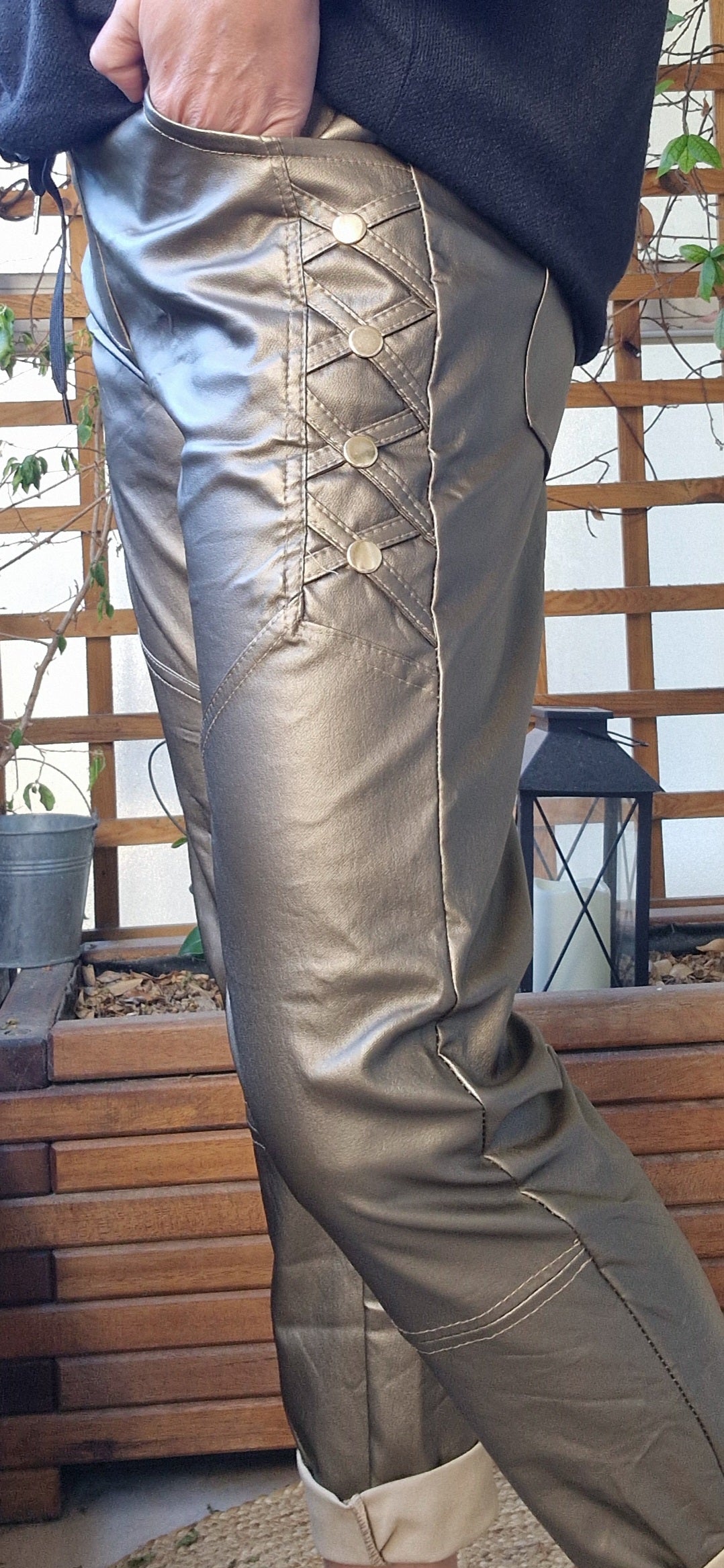 Pantalon ROXANE Gold