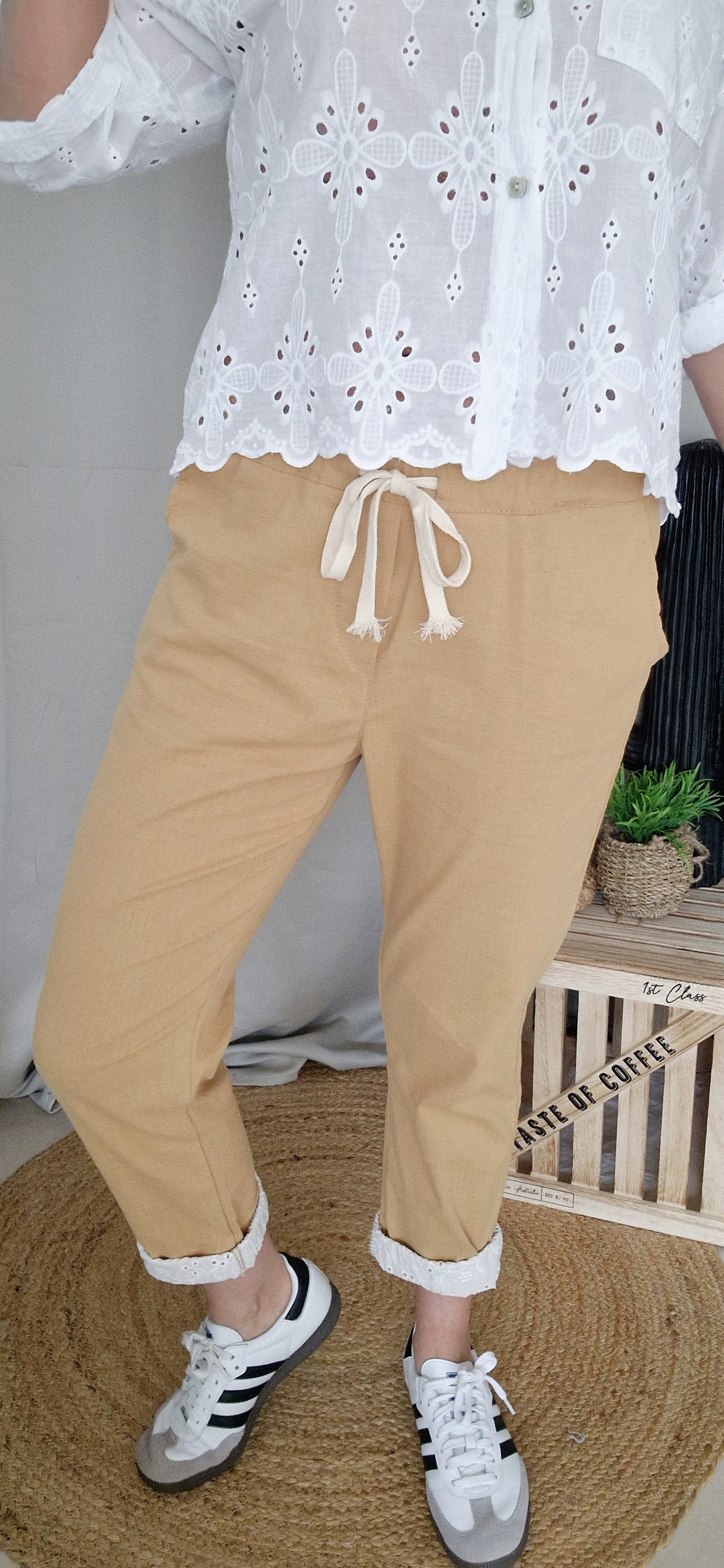 MILO Pantalon Camel