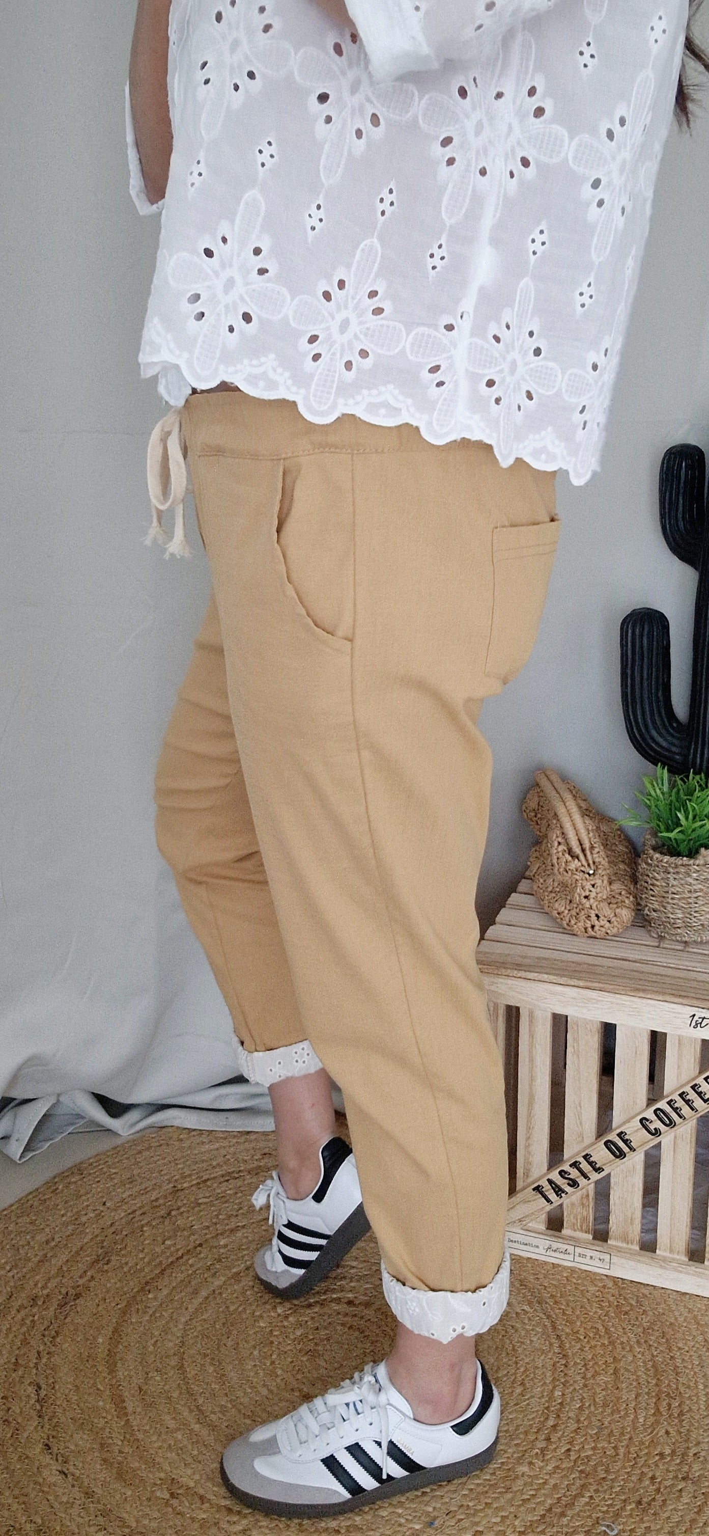 MILO Pantalon Camel
