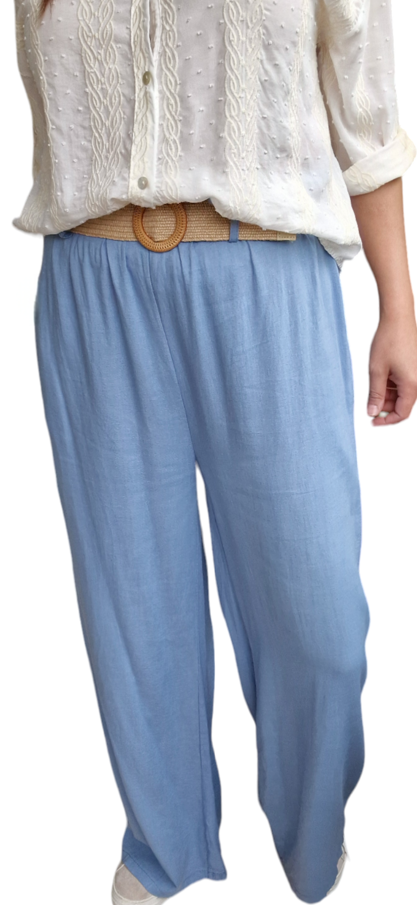 Pantalon AURORA Bleu