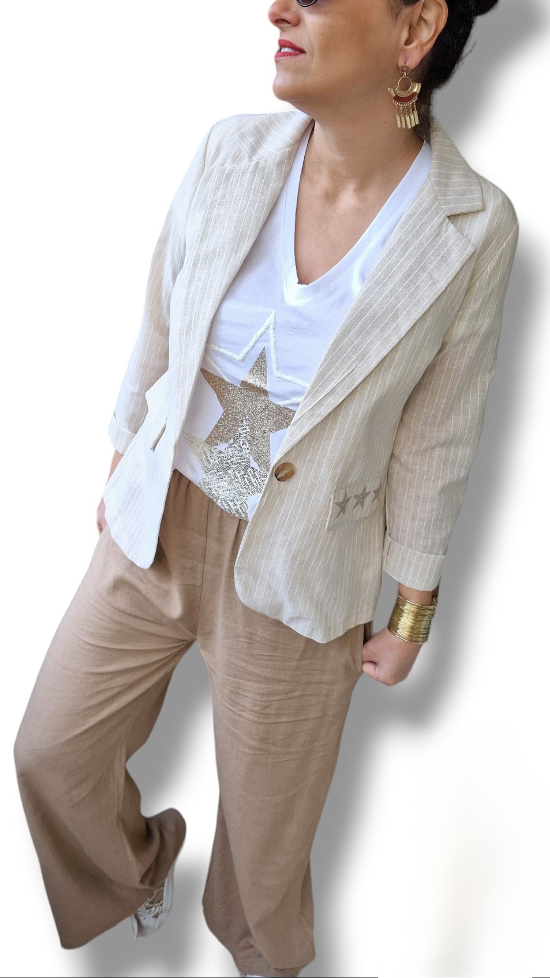 Blazer ESTRELLA Beige