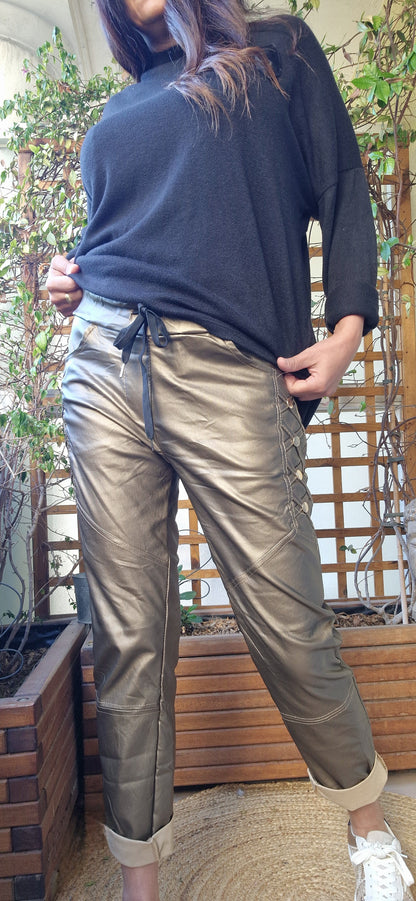 Pantalon ROXANE Gold