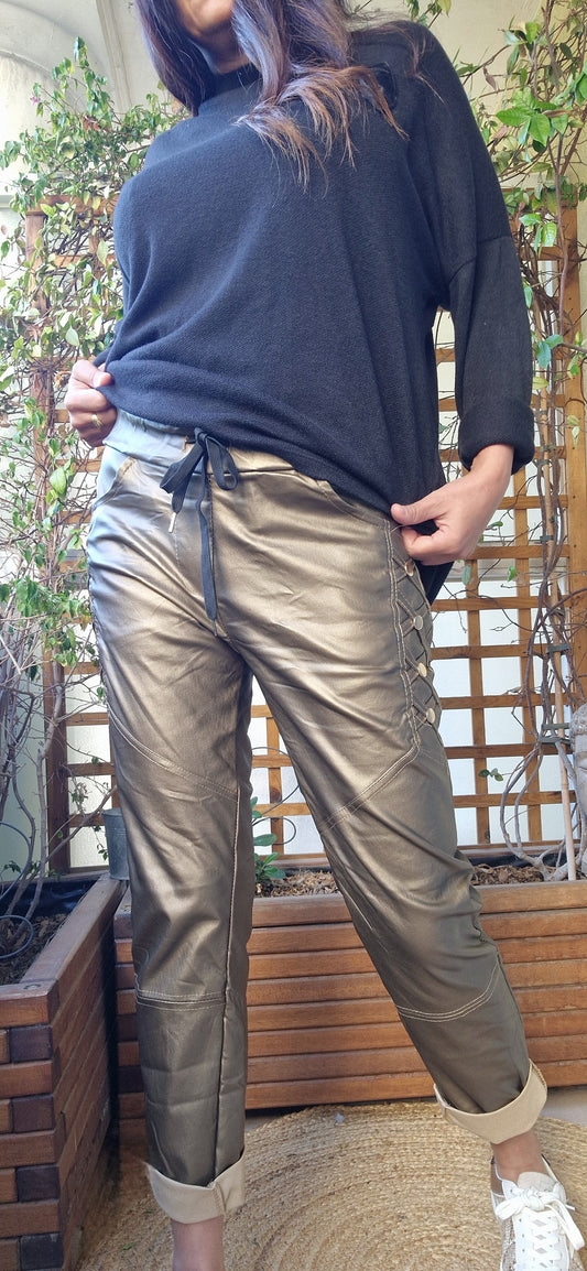 Pantalon ROXANE Gold