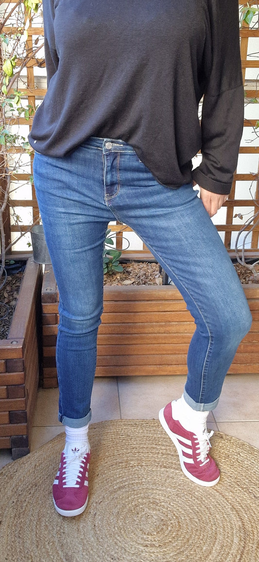 Jean Skinny NINA CARTERS bleu