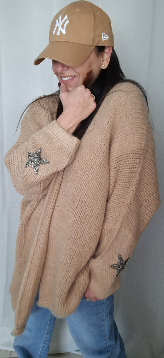 STELLA Gilet Camel