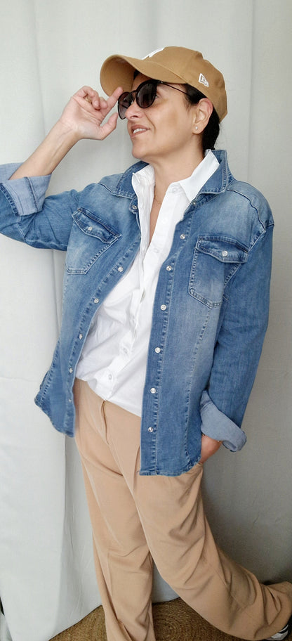 APRIL Chemise Denim