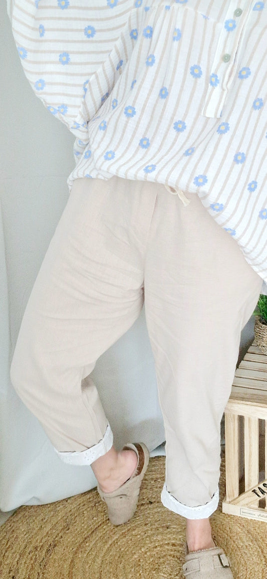 MILO Pantalon Taupe