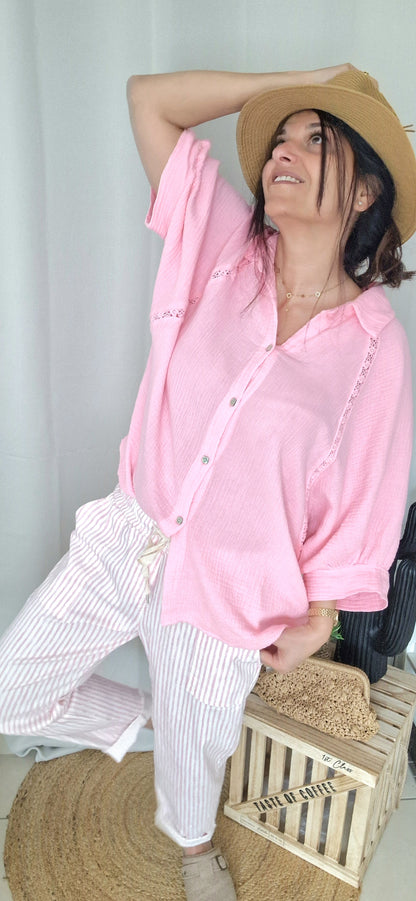 LOU Chemise Rose