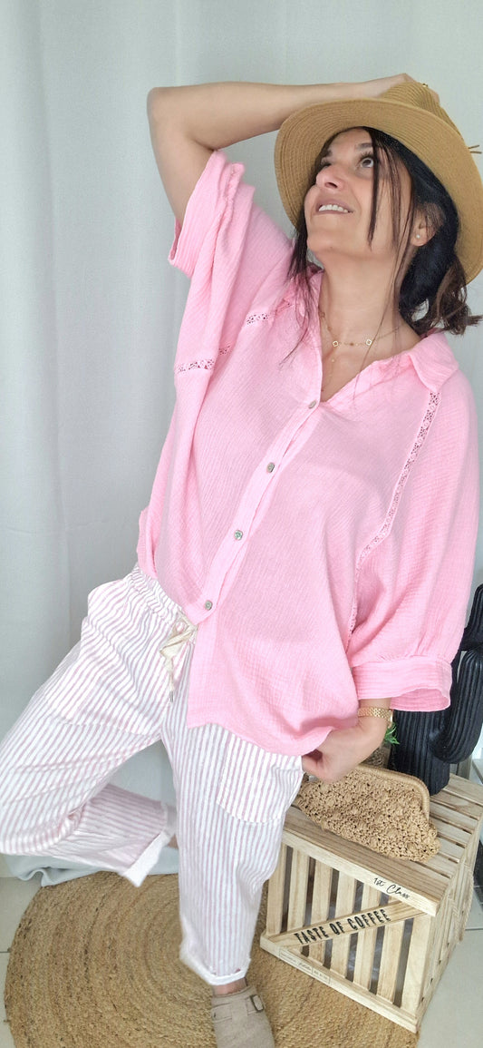 LOU Chemise Rose
