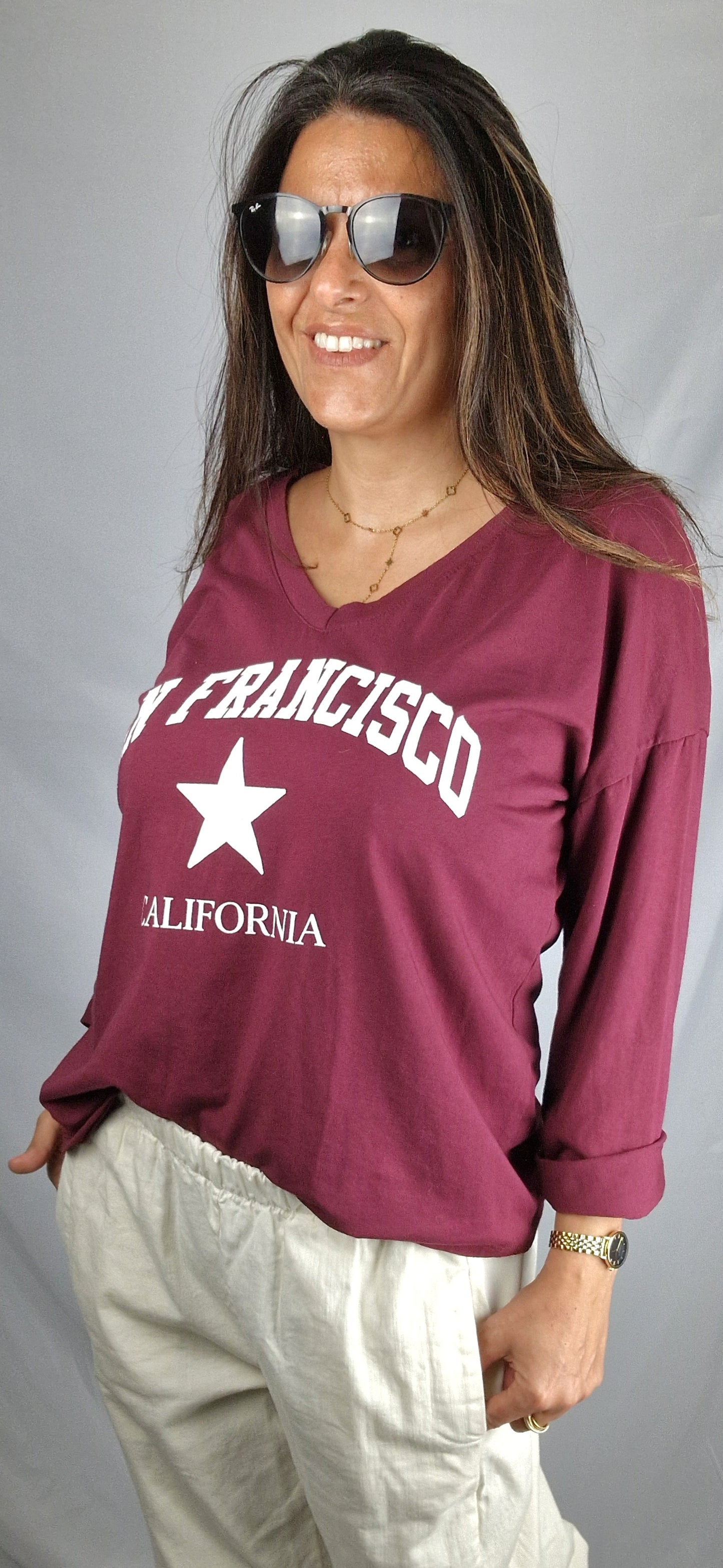 SAN FRANCISCO Top  Bordeaux