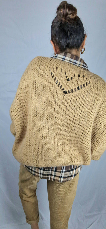 MALO Pull oversize camel