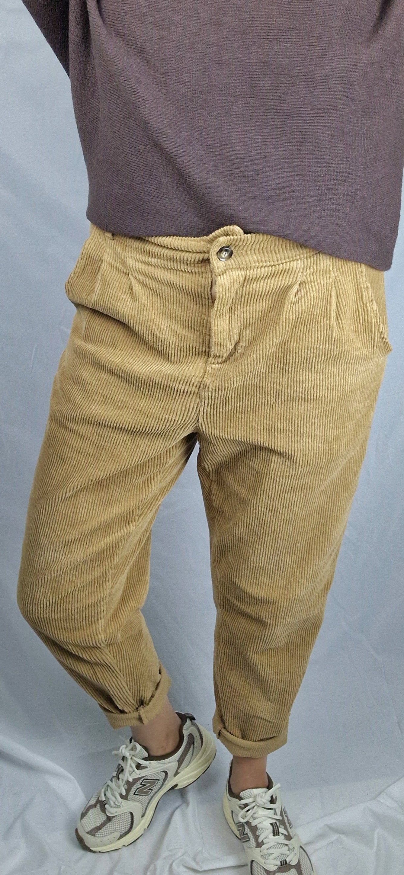 HARRY Pantalon velours Camel