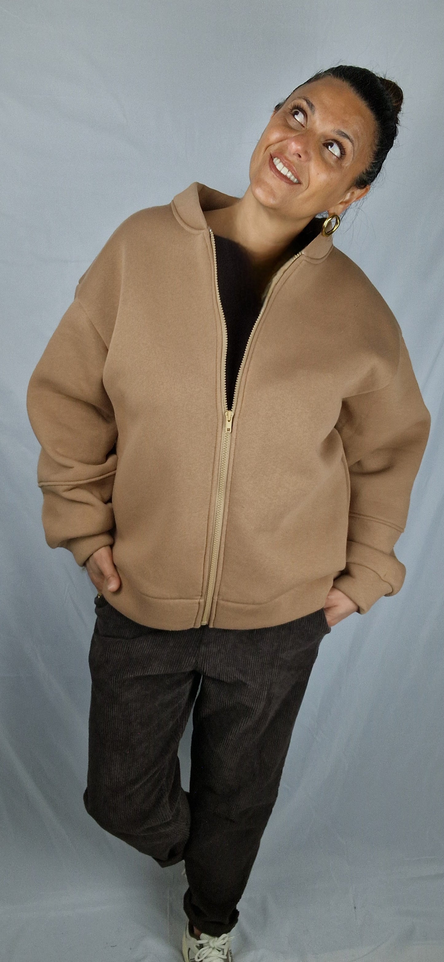 LOVE Veste moltonnée