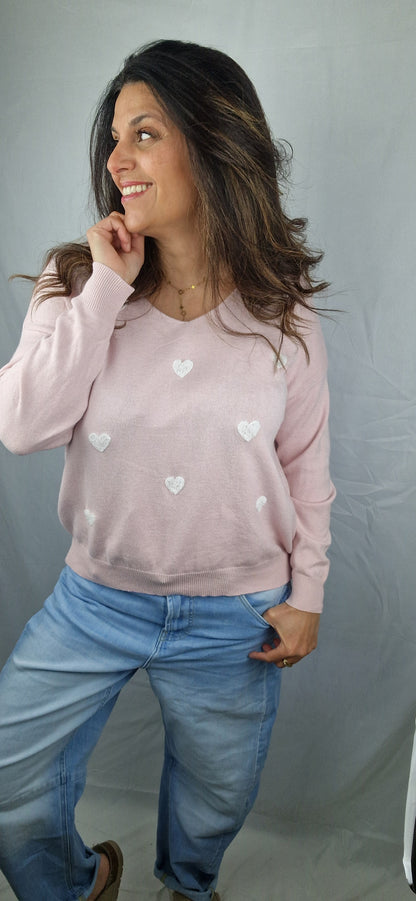 Coeur Pull rose