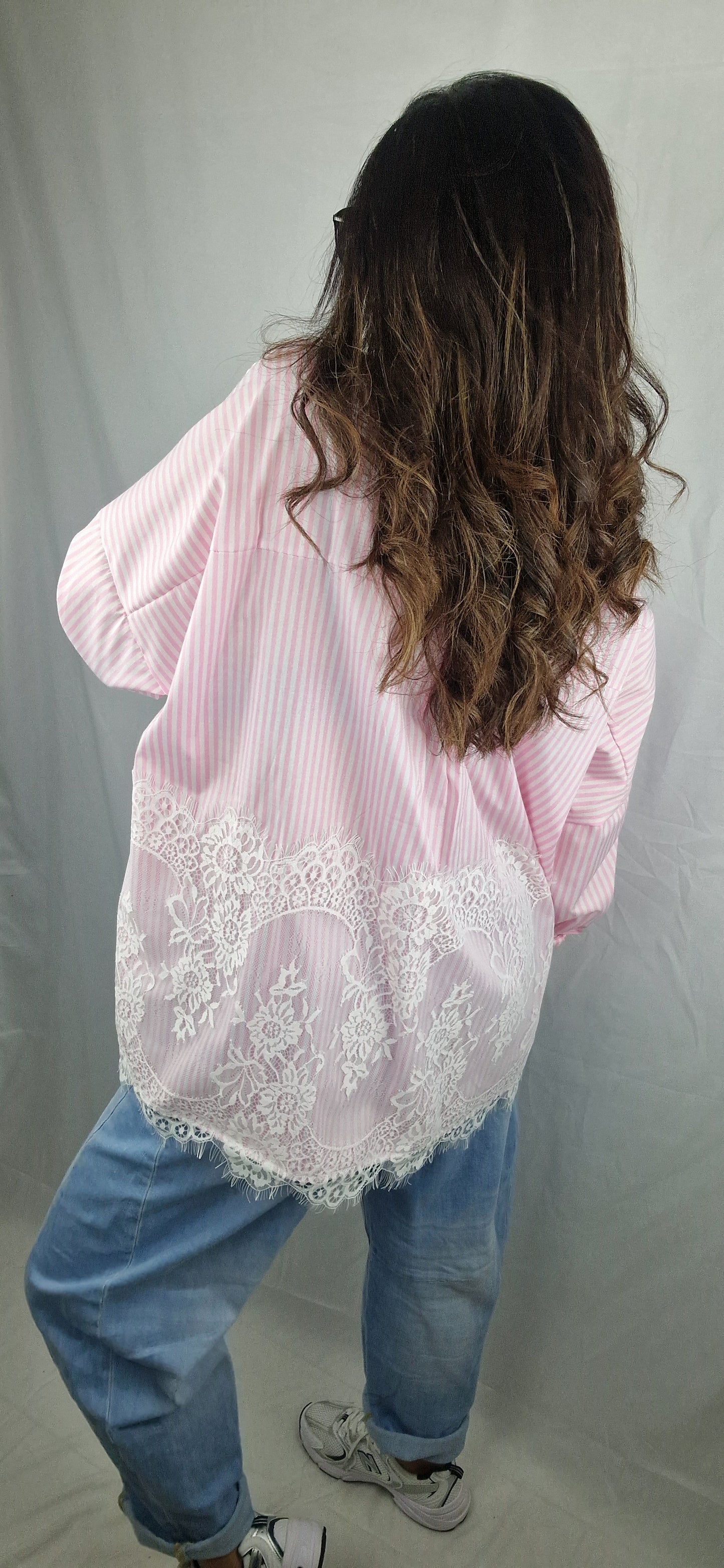 LISA Chemise rayée Rose