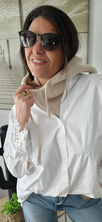 Cagoule Beige