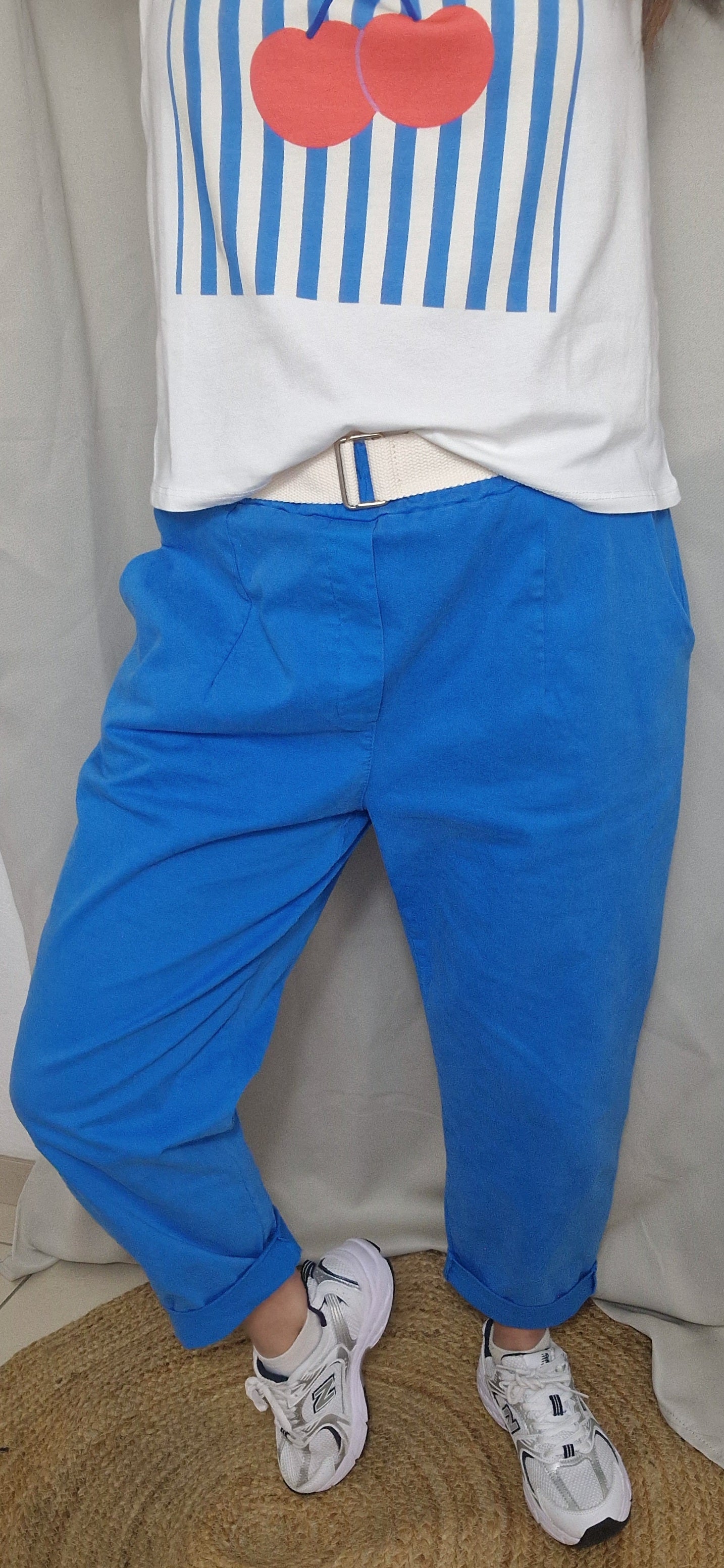 Pantalon LOOSE Bleu roi
