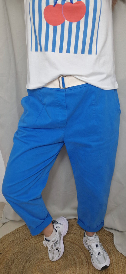 Pantalon LOOSE Bleu roi