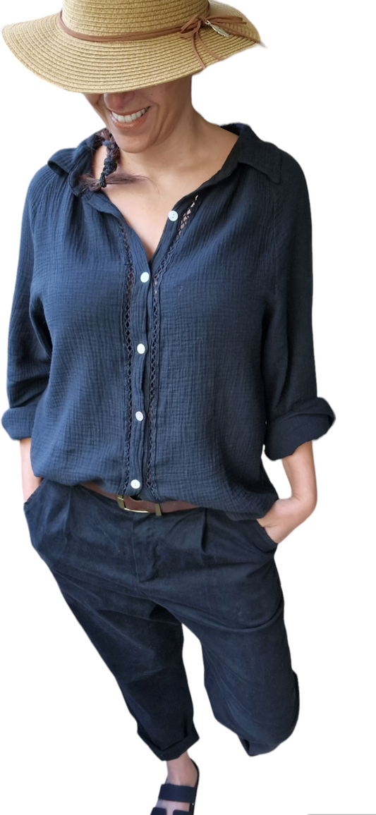 Chemise LISETTE Noir