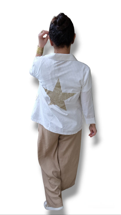 Blazer ESTRELLA Blanc