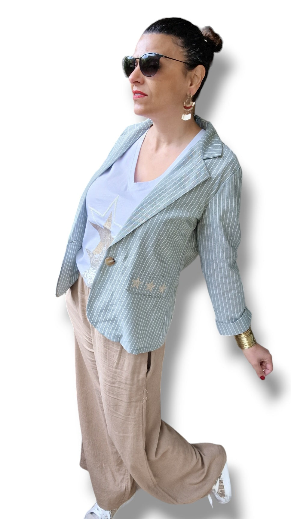 Blazer ESTRELLA Kaki