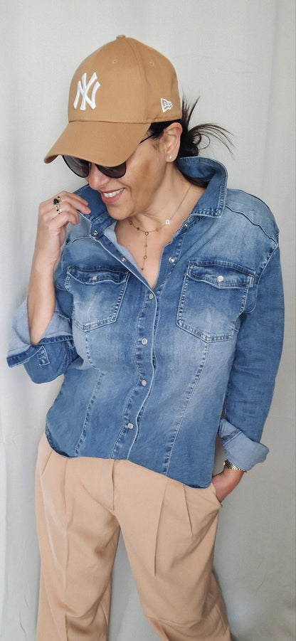APRIL Chemise Denim