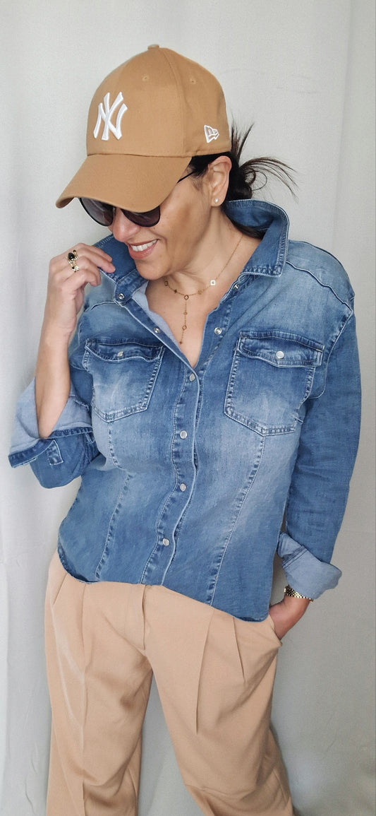 APRIL Chemise Denim