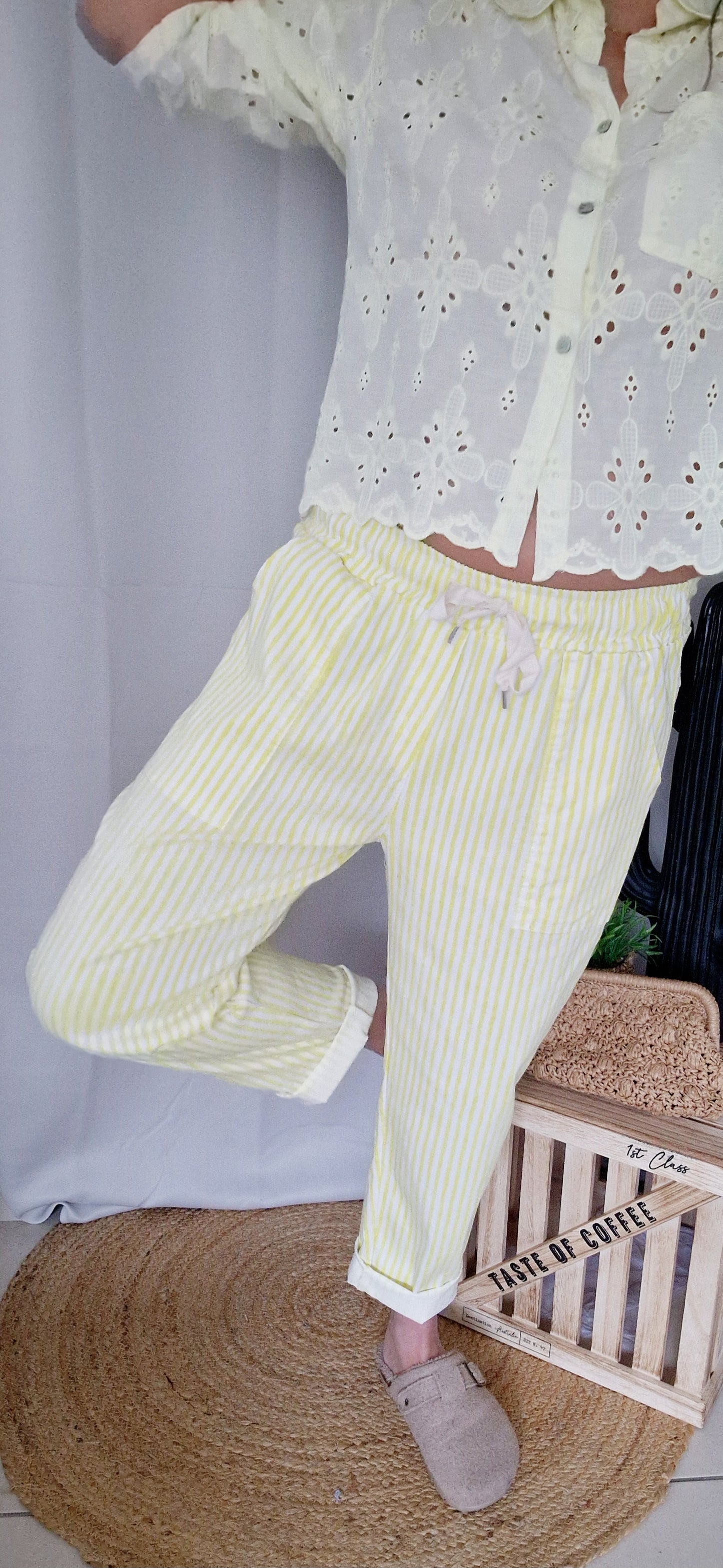 MARIN Pantalon Jaune