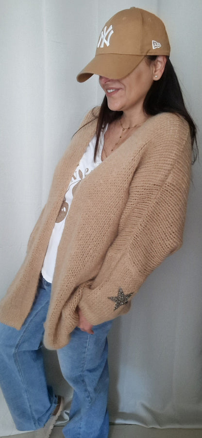 STELLA Gilet Camel