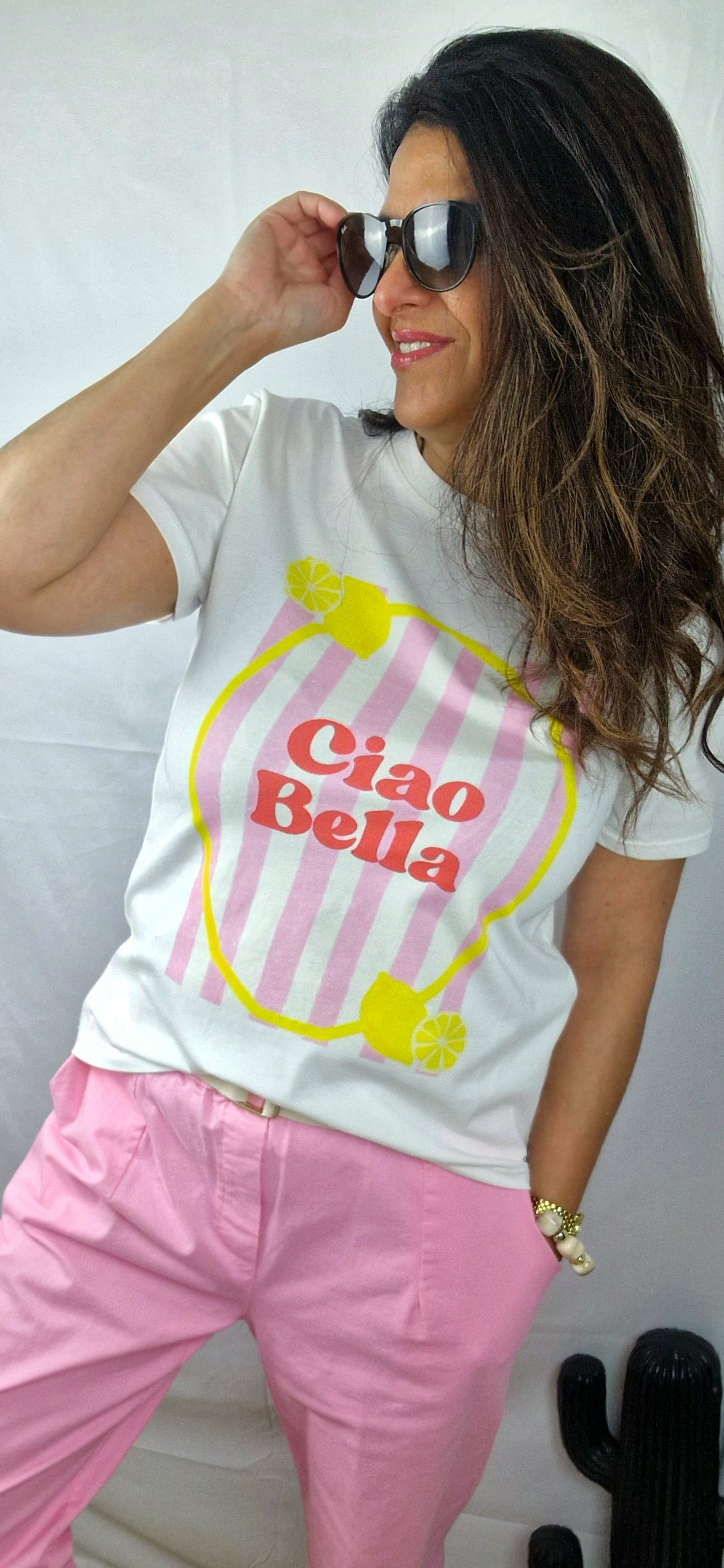 CIAO BELLA Tee-shirt rayé