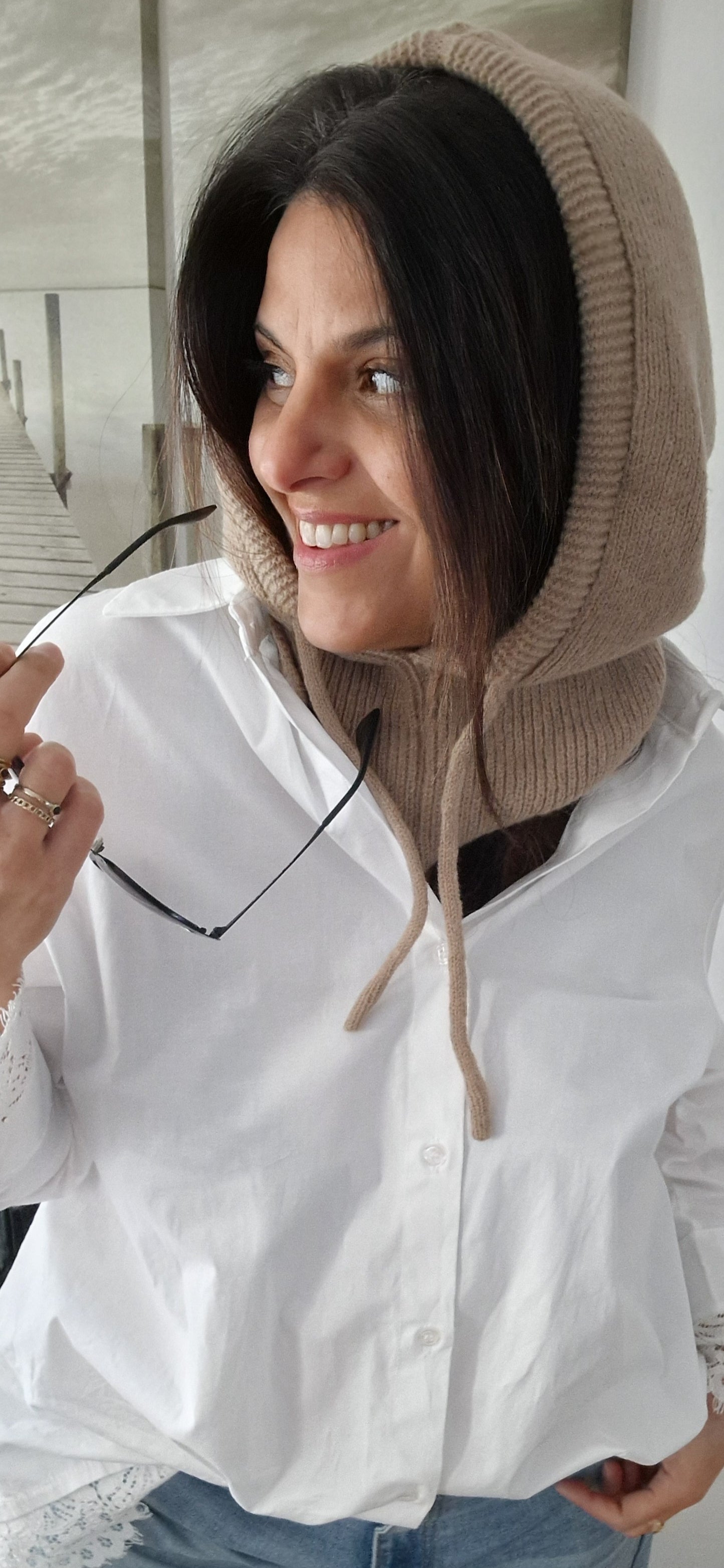 Cagoule Taupe