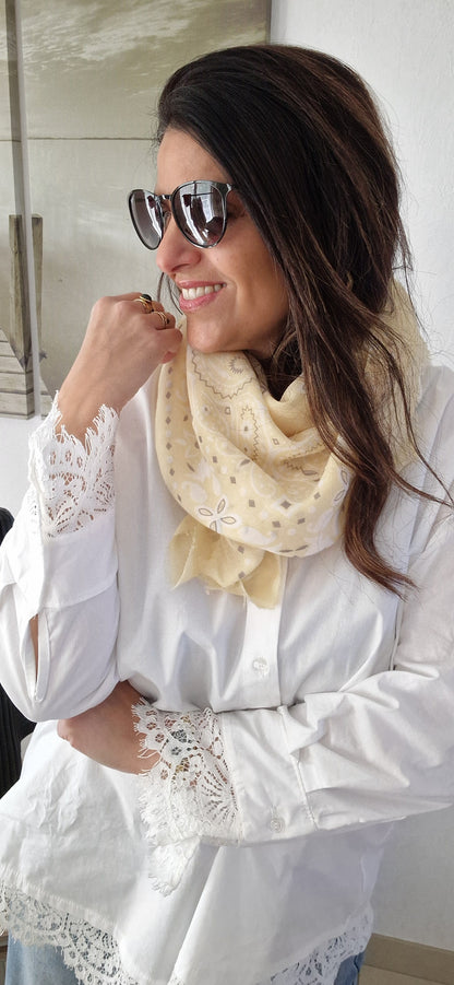 MAYA Foulard Jaune