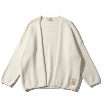 APRIL VINTAGE Gilet basic Crème - Collection Premium