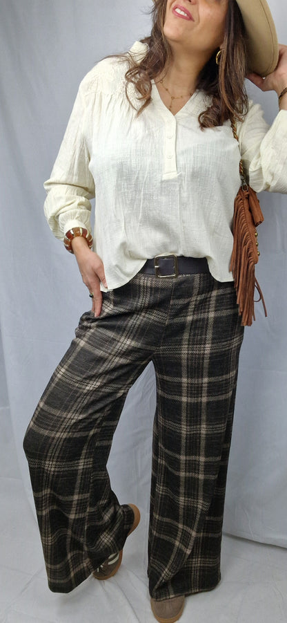 Pantalon carreaux